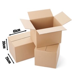 Cardboard Boxes- 45x35x25cm (Brown)
