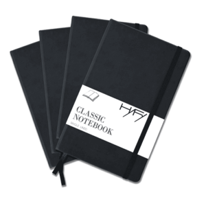 Elegant Hardback Notebook – A5, 200 Pages
