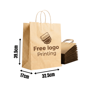 Paper Bags - 32.5x39.5x17cm (Brown)